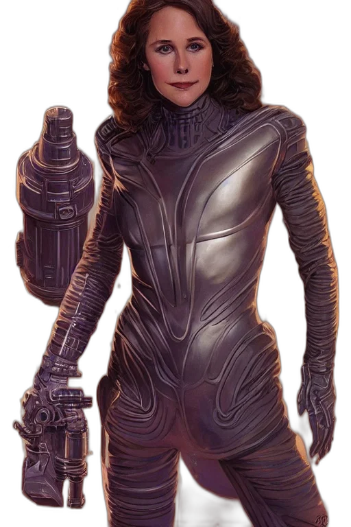 robot, concept art, comic book art, fantasy art transparent PNG cut-out
