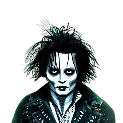 jacket, face, creature, mask, comic book art, concept art, photorealistic, pixel art transparent PNG cut-out