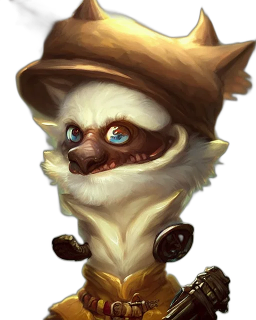 staff, creature, face, animal transparent PNG cut-out