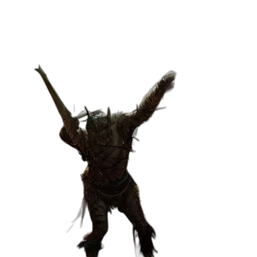 creature, staff, sword, dragon transparent PNG cut-out