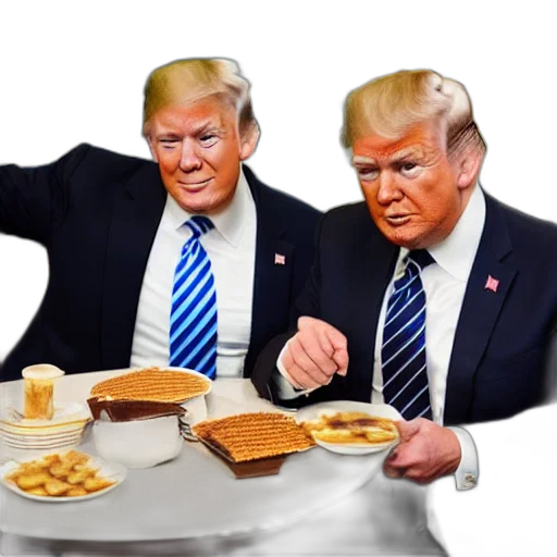 food, concept art, photograph, trump transparent PNG cut-out