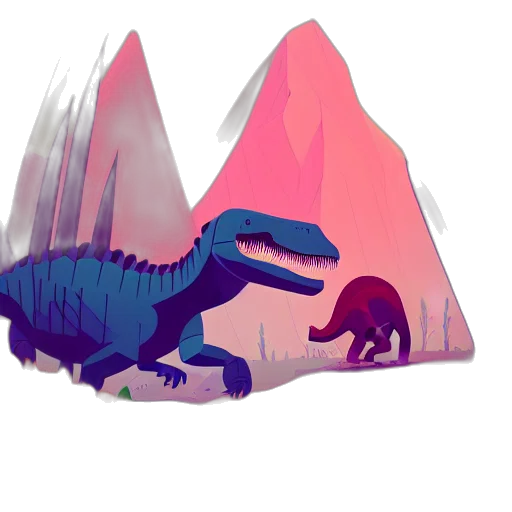 dragon, creature, animal, hat, concept art, vaporwave, pixel art, fantasy art transparent PNG cut-out
