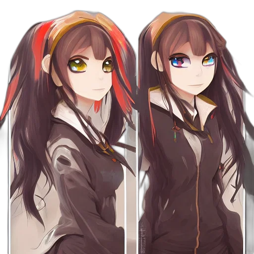 jacket, staff, face, creature, anime, pixel art, concept art, cartoon transparent PNG cut-out