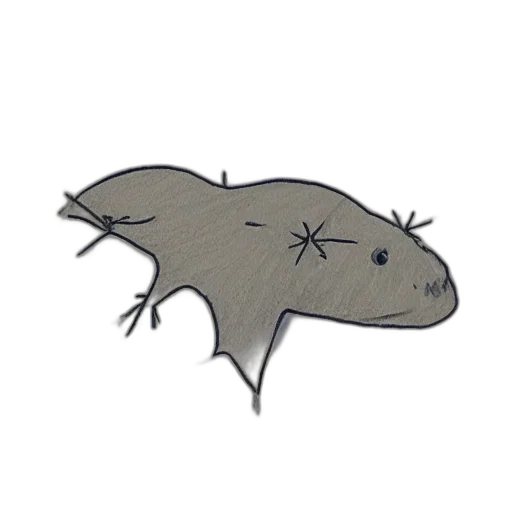 creature, animal, hat, staff transparent PNG cut-out