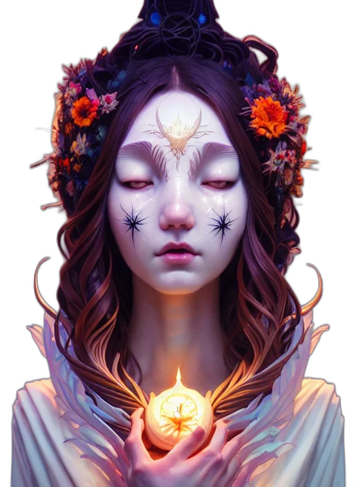 crown, mask, face, jewelry, fantasy art, concept art, photorealistic, pixel art transparent PNG cut-out