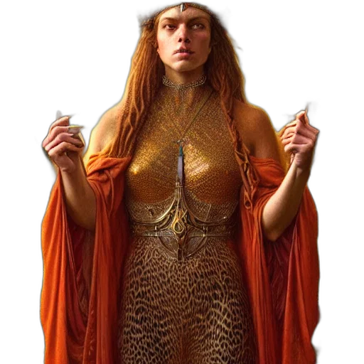 dress, jewelry, crown, concept art transparent PNG cut-out