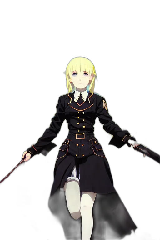 staff, sword, weapon, jacket transparent PNG cut-out