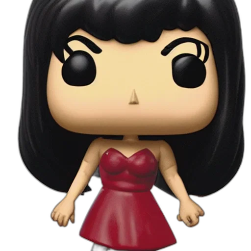 cartoon, 3d render, amy, winehouse transparent PNG cut-out