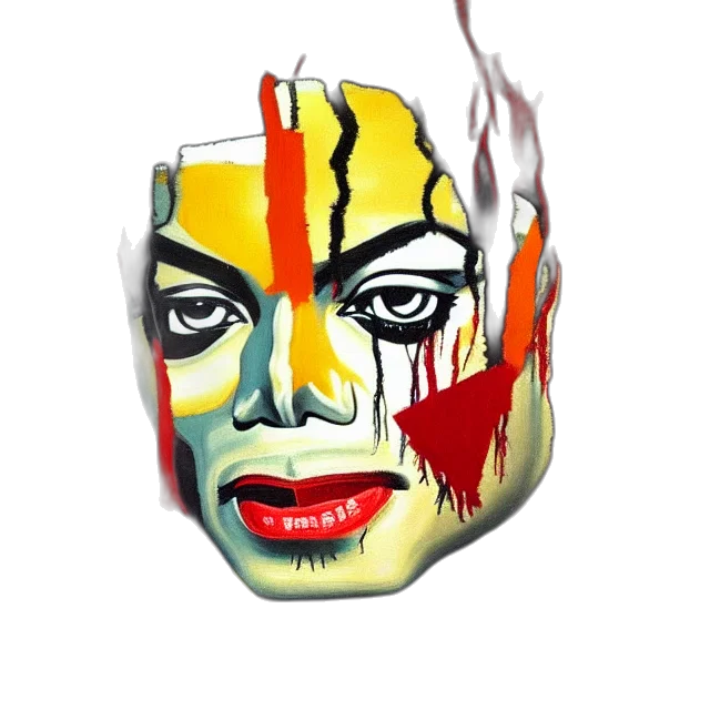 mask, face, crown, photorealistic, comic book art, concept art, watercolor, fire transparent PNG cut-out