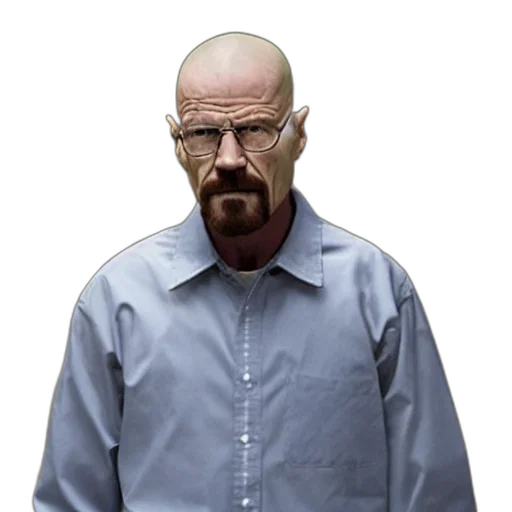 jacket, staff, face, robot transparent PNG cut-out