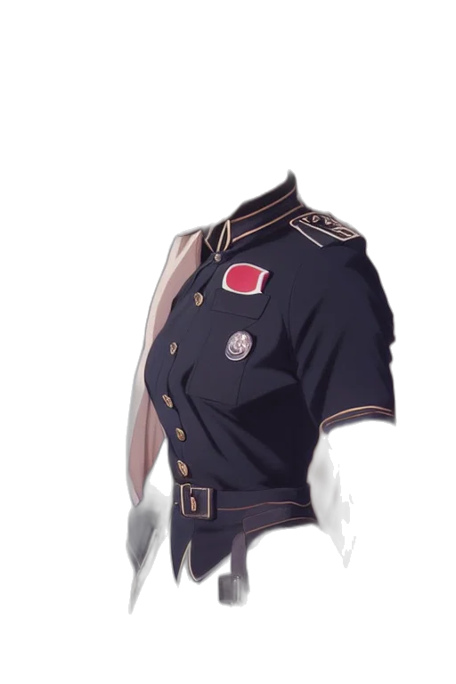 jacket, dress, staff, crown transparent PNG cut-out