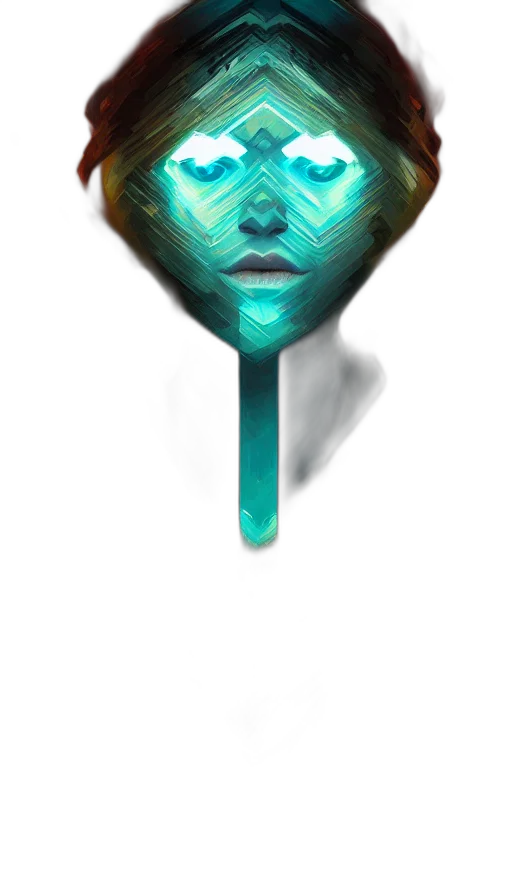 mask, robot, face, staff transparent PNG cut-out