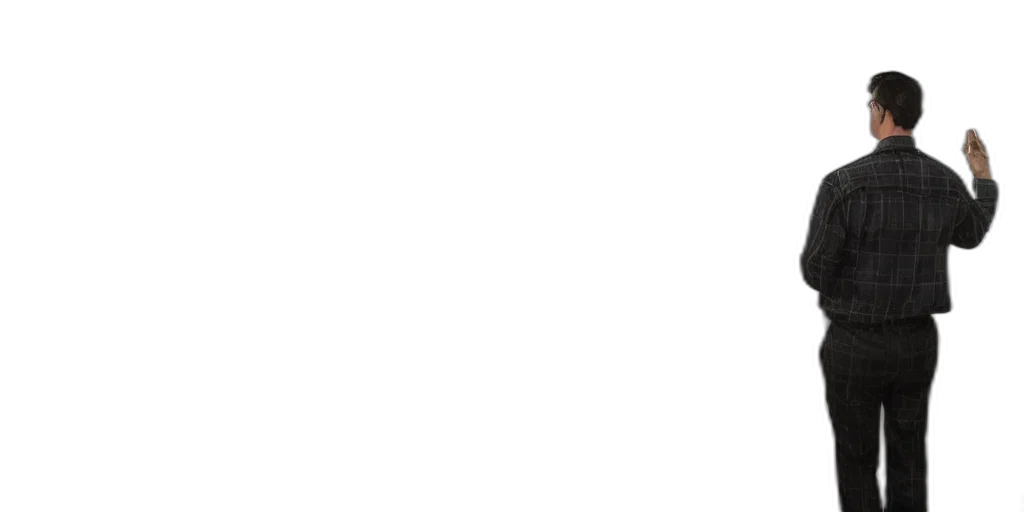staff, face, monochrome, pastel, ultra, wide, angle, photo transparent PNG cut-out
