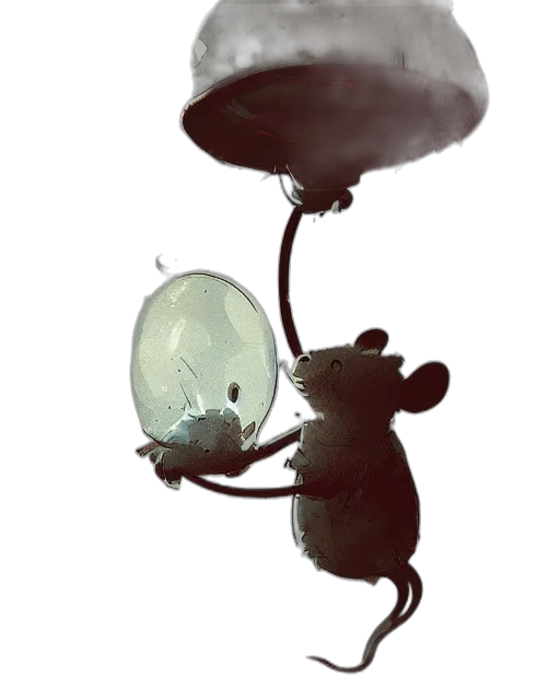 hat, creature, umbrella, animal transparent PNG cut-out