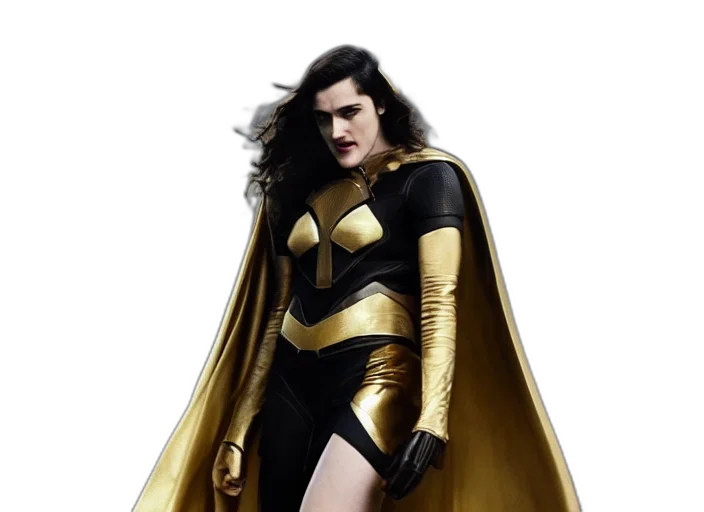 dress, comic book art, concept art, golden transparent PNG cut-out