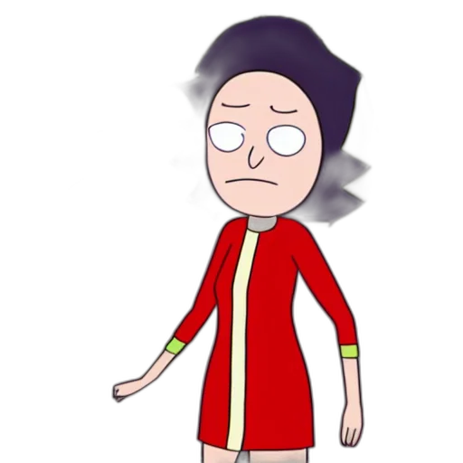 jacket, staff, hat, dress transparent PNG cut-out