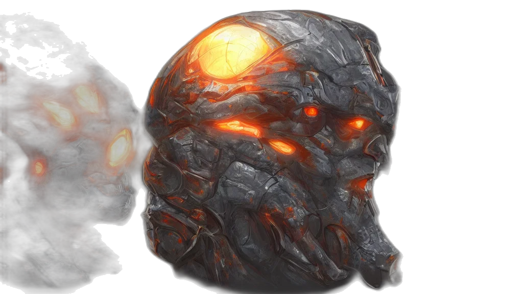mask, face, crown, concept art transparent PNG cut-out