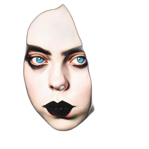 mask, face, creature, jewelry transparent PNG cut-out