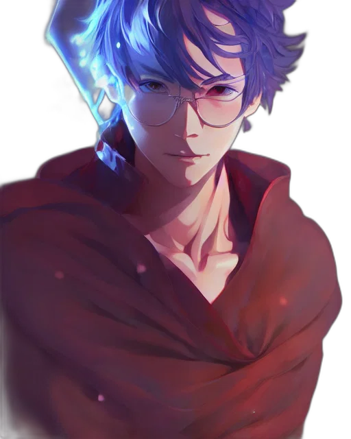 staff, sword, weapon, anime, fantasy art, cyberpunk, pixel art, neon lights transparent PNG cut-out
