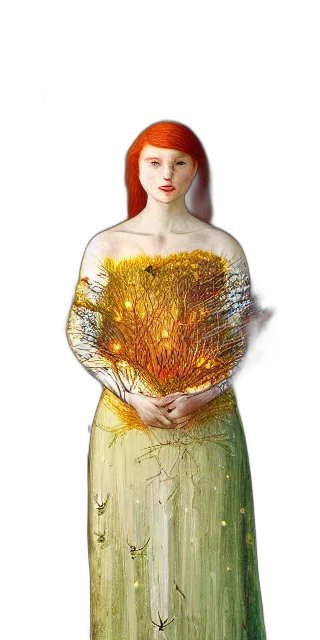 dress, jewelry, crown, jacket, fantasy art, concept art, 3d render, photorealistic transparent PNG cut-out