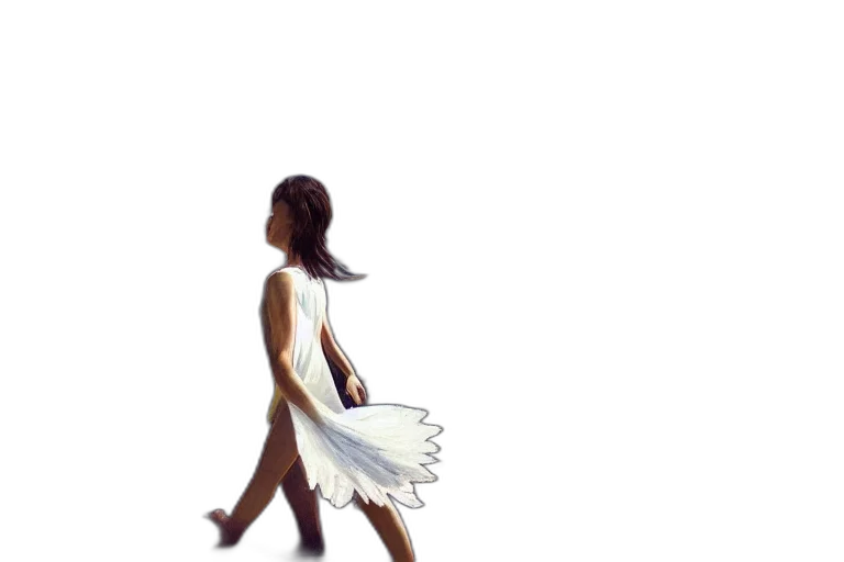 dress, creature, staff, animal, concept art, fantasy art, watercolor, pixel art transparent PNG cut-out
