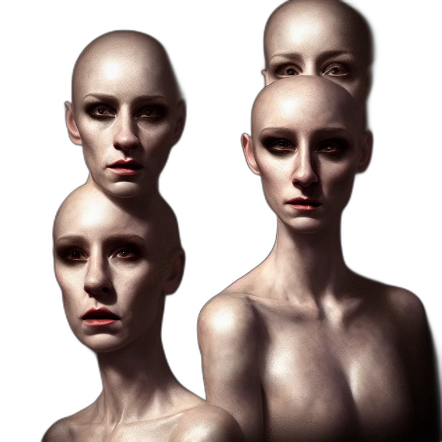 face, mask, jewelry, hair transparent PNG cut-out