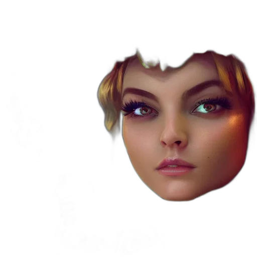 face, crown, mask, robot transparent PNG cut-out