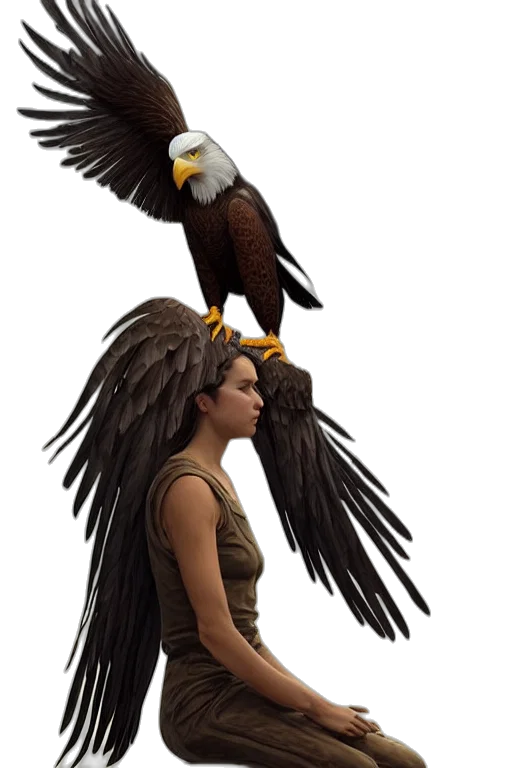 animal, concept art, fantasy art, photorealistic, 3d render, earth tones, epic, professional transparent PNG cut-out