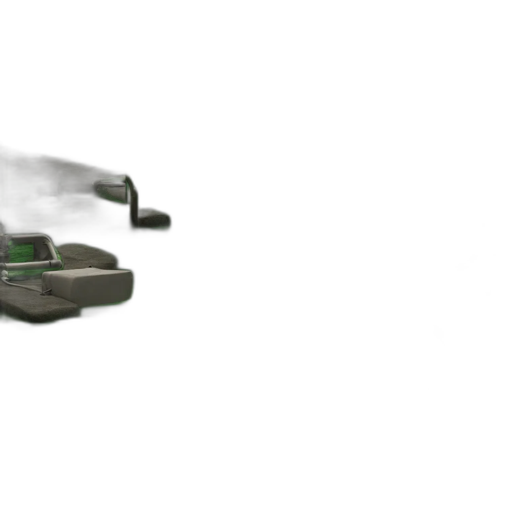 weapon, robot, staff, 3d render transparent PNG cut-out