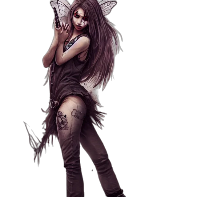 creature, staff, hair, fantasy art, concept art, comic book art, pixel art, dark transparent PNG cut-out
