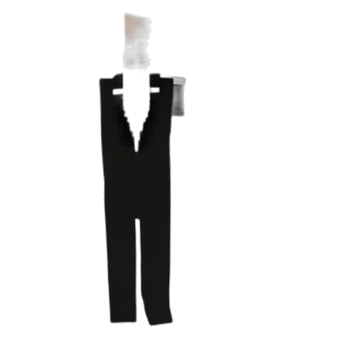 jacket, staff, robot, dress, 3d render, concept art, monochrome, joe transparent PNG cut-out