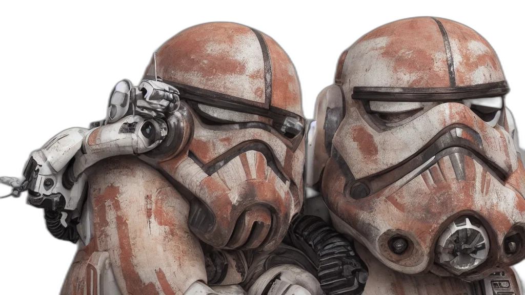 concept art, comic book art, photorealistic, star, wars, creatures, perfect, faces transparent PNG cut-out