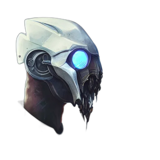 mask, robot, face, weapon transparent PNG cut-out