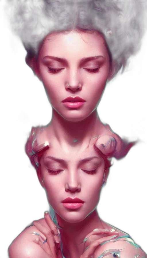 face, mask, crown, creature transparent PNG cut-out