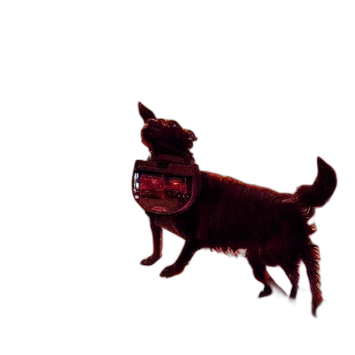 animal, staff, creature, jewelry, photorealistic, 3d render, concept art, red transparent PNG cut-out