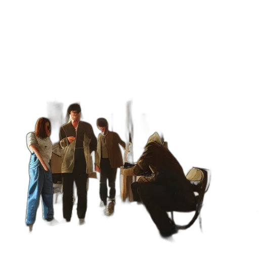 staff, umbrella, weapon, jacket, concept art, 3d render, pixel art, photorealistic transparent PNG cut-out