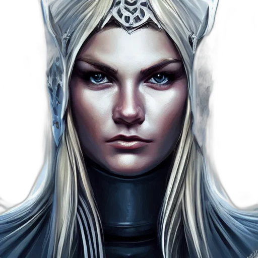 face, fantasy art, comic book art, concept art transparent PNG cut-out