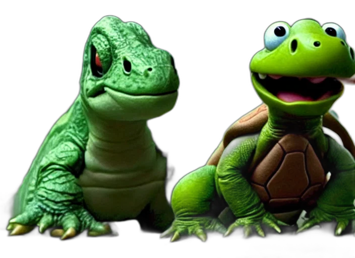 animal, 3d render, photorealistic, concept art, film, still, yoshi, new transparent PNG cut-out