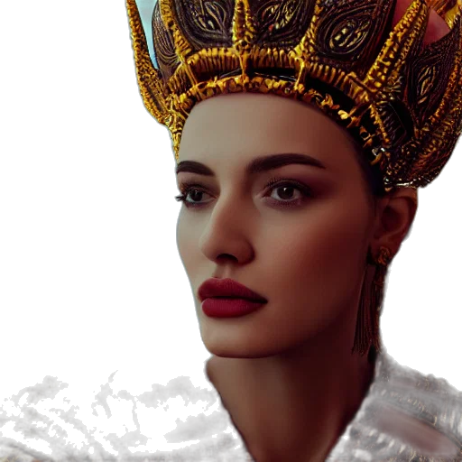 crown, jewelry, face, hat transparent PNG cut-out