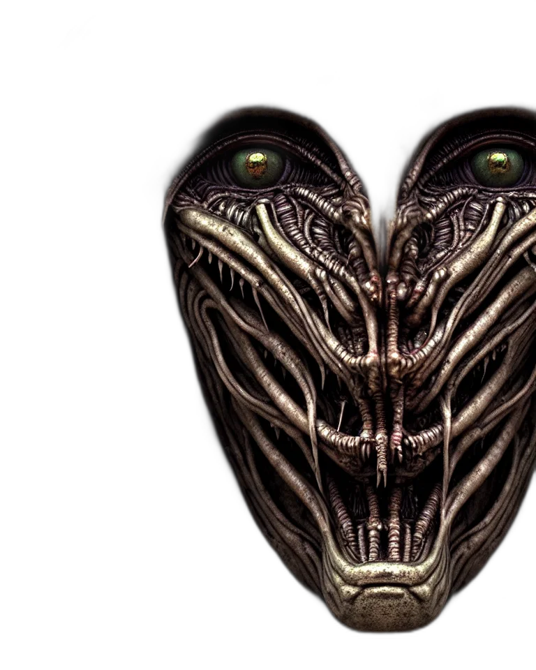 mask, creature, dragon, face transparent PNG cut-out