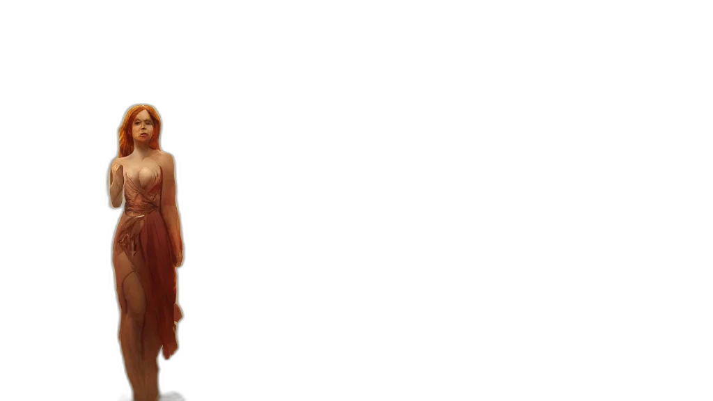 jacket, staff, dress, robot, 3d render, concept art, photorealistic, pixel art transparent PNG cut-out