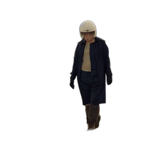 hat, jacket, staff, mask transparent PNG cut-out