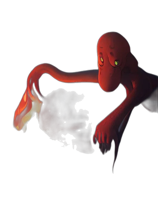 creature, dragon, mask, animal, concept art, fantasy art, watercolor, 3d render transparent PNG cut-out