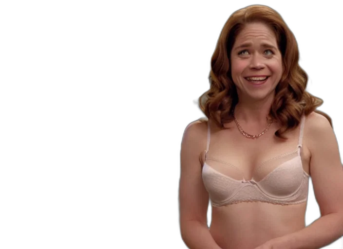 film, still, pam, beesly transparent PNG cut-out