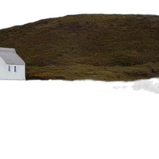 building, hat, umbrella, hair, concept art, 3d render, photorealistic, fog transparent PNG cut-out