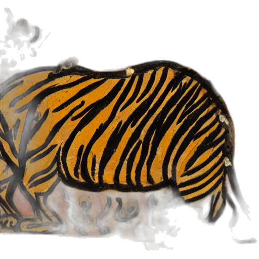 animal, creature, concept art, watercolor, photorealistic, fantasy art, underwater, golden transparent PNG cut-out