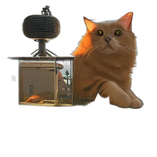animal, creature, robot, staff transparent PNG cut-out