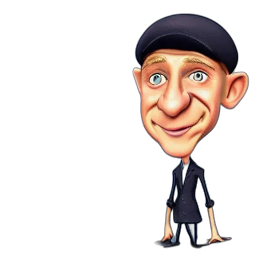 hat, cartoon, 3d render, concept art, photorealistic, daniel, craig, character transparent PNG cut-out