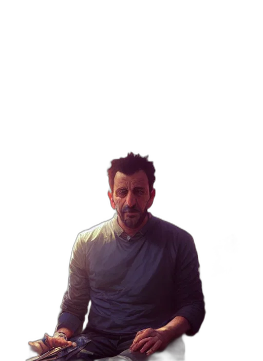 jacket, staff, robot, animal transparent PNG cut-out