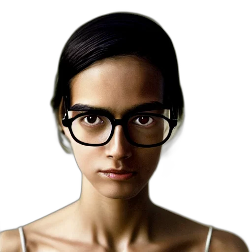 face, jewelry, mask, hair transparent PNG cut-out